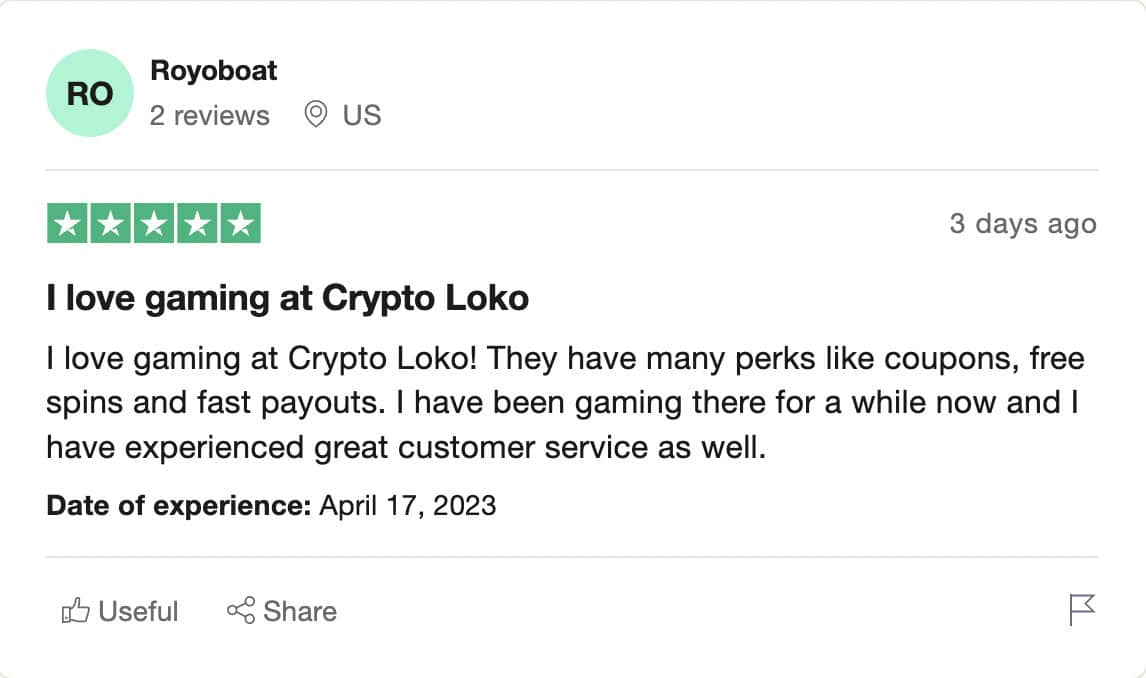 crypto loko casino reviews trustpilot